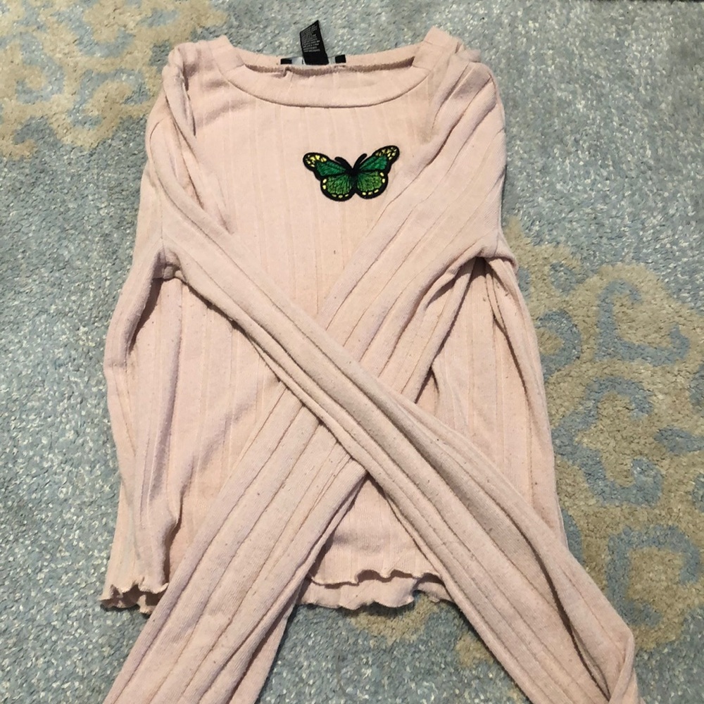 Pink forever 21 top